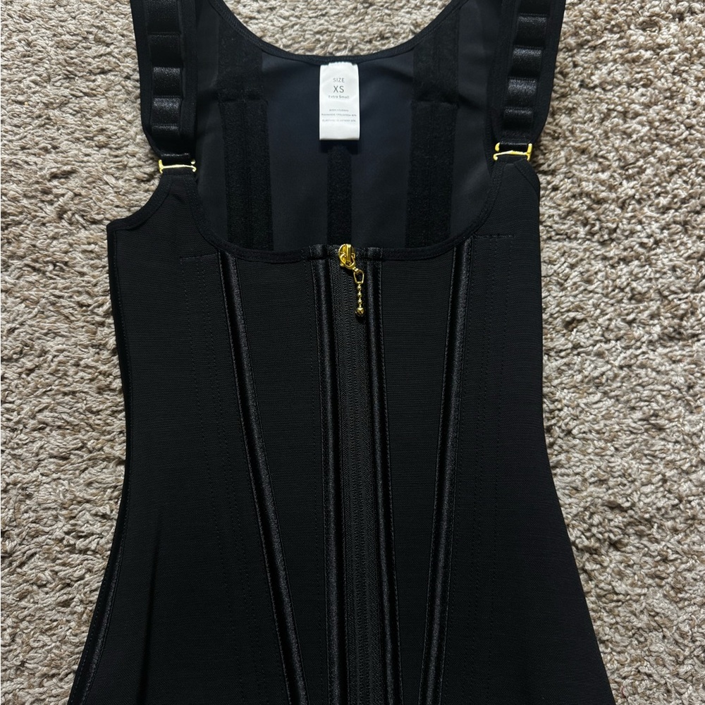 Chic Nation Black Top with Gold Accents